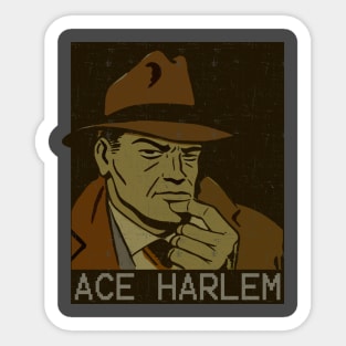 ace negro comic Sticker